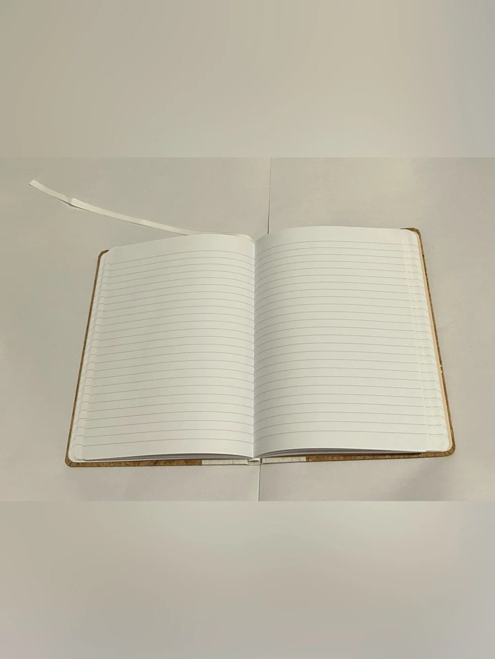 New Hardcover Journal Cork Cardboard Covers 200 Lined Pages Vietnam Page Marker